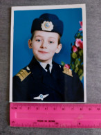 PHOTO PORTRAIT CARTE - Little Girl Smiling- Fille  . Old Soviet Photo 1990s - Anonymous Persons