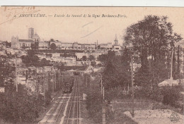 16-Angoulême Entrée Du Tunnel De La Ligne De Bordeaux-Paris - Angouleme