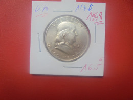 U.S.A 1/2$ 1948 ARGENT (A.5) - 1948-1963: Franklin