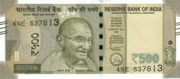 INDIA P114h 500 RUPEES 2023  #4NE  Letter V  Signature 23   UNC. - Indien