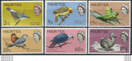 1968 Mauritius Birds 6v. MNH SG N. 370/75 - Sonstige & Ohne Zuordnung