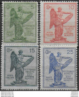 1921 Italia Vittoria 4v. Mc MNH Sassone N. 119/22 - Autres & Non Classés