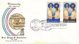 731791 MNH FILIPINAS 1960 VISITA DEL PRESIDENTE EISENHOWER - Filippijnen