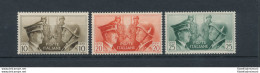 1941 Italia - Regno, Fratellanza D'Armi Italo-Tedesca, N.457A/457C, Non Emessi - Colori Cambiati - MNH** - Andere & Zonder Classificatie