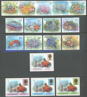 PENRHYN ISL. 1993-98 MARINE LIFE DEFINITIVES** - Maritiem Leven