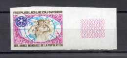 NIGER  N° 301   NON DENTELE   NEUF SANS CHARNIERE  COTE ? €    ANNEE DE LA POPULATION - Niger (1960-...)