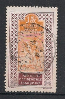 HAUT-SENEGAL ET NIGER - 1914-17 - N°YT. 23 - Targui 15c - Oblitéré / Used - Oblitérés