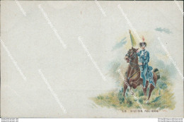 Bz498 Cartolina Militare Cavalleggeri Le Guidedel 1866 1904 Www1 1 Guerra - Regiments