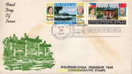 731792 MNH FILIPINAS 1967 AMISTAD CON CHINA - Philippinen