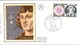 275 --- PARIS 1er Jour FDC Nicolas Copernic Astronome - Cachets Commémoratifs