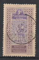 HAUT-SENEGAL ET NIGER - 1914-17 - N°YT. 18 - Targui 1c - Oblitéré / Used - Used Stamps