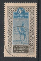 HAUT-SENEGAL ET NIGER - 1914-17 - N°YT. 20 - Targui 4c - Oblitéré / Used - Oblitérés