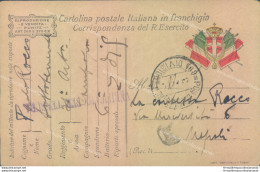 V394 Cartolina Postale Italiana In Franchigia 1917 - Franchigia