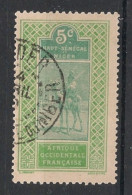 HAUT-SENEGAL ET NIGER - 1914-17 - N°YT. 21 - Targui 5c - Oblitéré / Used - Oblitérés