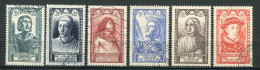 26487 FRANCE N°765/70° Célébrités Du XVè. Siècle  1946 TB - Gebruikt