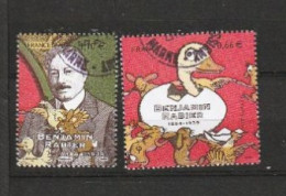 France 2014 N° 4866/4867 Issu Du Feuillet 4866  Benjamin Rabier Oblitéré Cachet Rond. - Used Stamps