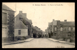 50 - GAVRAY - LE PONT ET LA GRANDE RUE - VOIR ETAT - Otros & Sin Clasificación