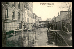 93 - SAINT-DENIS - INONDATIONS DE 1910 - RUE DU PORT - Saint Denis