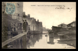 49 - ANGERS - INONDATIONS DE 1904 - QUAI DU ROI DE POLOGNE - Angers