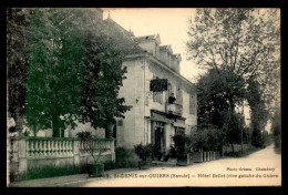 73 - ST-GENIX-SUR-GUIERS - HOTEL BELLET - Autres & Non Classés