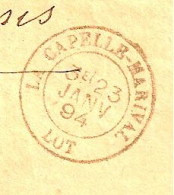 1K10 --- 46 LACAPELLE-MARIVAL Chargé Sage - 1877-1920: Semi Modern Period