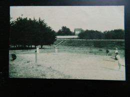 PORT DES BARQUES  ST NAZAIRE SUR CHARENTE                                  TENNIS DE LA PLAGE - Otros & Sin Clasificación