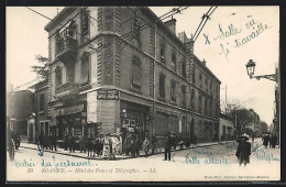 CPA Roanne, Hotel Des Postes Et Telegraphes  - Roanne