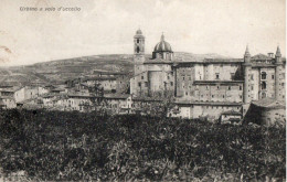 URBINO A VOLO D UCCELLO - F.P. - STORIA POSTALE - Urbino