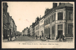 CPA Saint-Omer, Rue Carnot, Hotel Des Postes  - Saint Omer