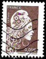 France Poste Obl Yv:5249 Mi:7071yA Marianne L'engagée Phil@poste (Lign.Ondulées) - Used Stamps