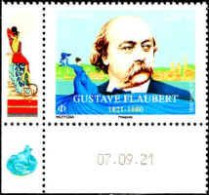 France Poste N** Yv:5542 Mi:8089 Gustave Flaubert écrivain Coin D.feuille Daté 07-09-21 - Neufs