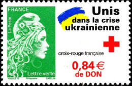 France Poste N** Yv:5594 Mi:8246 Unis Dans La Crise En Ukrainienne - Unused Stamps