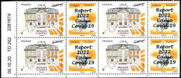 France Poste N** Yv:5437A Mi: Hôtel De Mora Moulins Coin D.feuille X4 Daté 05-10-20 - Unused Stamps