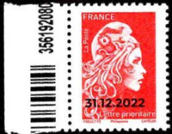 France Poste N** Yv:5253A-a Mi: Marianne L'engagée Philaposte Bord De Feuille - Unused Stamps