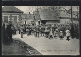 CPA Lagny, Mittagsständchen In Feindesland  - Other & Unclassified
