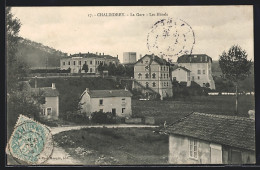 CPA Chalindrey, La Gare Et Les Hôtels  - Chalindrey