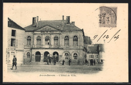 CPA Arc-en-Barrois, L`Hôtel De Ville  - Arc En Barrois