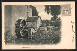 CPA Arc-en-Barrois, La Roue Du Moulin  - Arc En Barrois