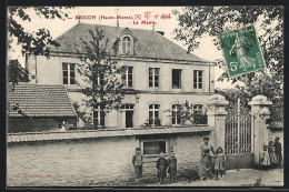 CPA Bricon, La Mairie - École  - Autres & Non Classés