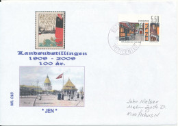 Denmark Cover The National Exhibition 100th Anniversary Aarhus 2009 With Cachet (cover Number 018) - Briefe U. Dokumente