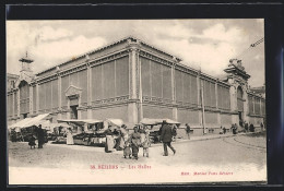 CPA Beziers, Les Halles  - Beziers