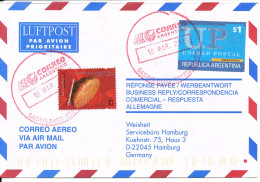 Argentina Air Mail Cover Sent To Germany 16-3-2002 - Airmail