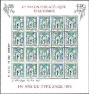 France Feuillet N** Yv:5094F Mi:6605KB 140 Ans Du Type Sage - Mint/Hinged