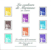 France Bloc N** Yv:  44 Mi:3579/93KB Les Couleurs De Marianne - Nuevos