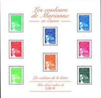 France Bloc N** Yv:  45 Mi:3557/92KB Les Couleurs De Marianne - Mint/Hinged