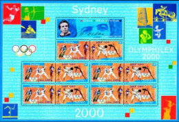 France Bloc N** Yv:  31A Mi:3481/82KB Sydney 2000 Olymphilex 2000 - Nuevos