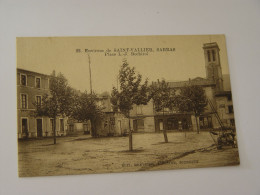 ARDECHE-2 ENVIRONS DE SAINT VALLIER-SARRAS-PLACE LJ BOCHIROL - Autres & Non Classés