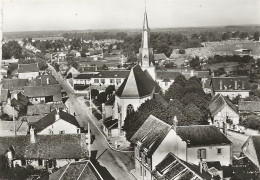 CPSM Souemes L'église Et Le Groupe Scolaire - Autres & Non Classés