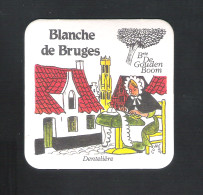 Bierviltje - Sous-bock - Bierdeckel :  BLANCHE DE BRUGES - DENTELIERE      (B 371) - Sous-bocks