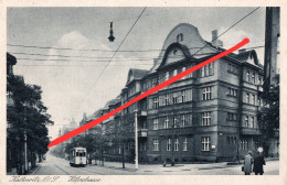 AK Kattowitz Katowice Höferstraße Ul T. Kosciuszki Straßenbahn Tram A Beuthen Bytom Gleiwitz Gliwice Königshütte Chorzow - Schlesien